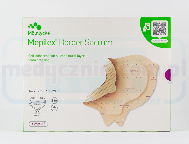 Mepilex Бордюр крижовий 16см*20см 1шт